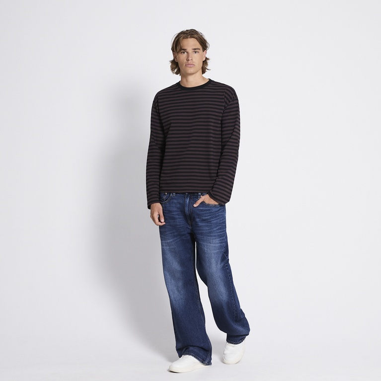 Striped long sleeve tee "Lion stripe"
